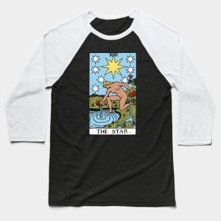 The Star Tarot Card Rider Waite Baseball T-Shirt